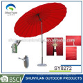 Stock!! 24 Ribs Shanghai Alu Garden large Patio umbrella                
                                                            Supplier's Choice